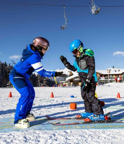 Group of skiers